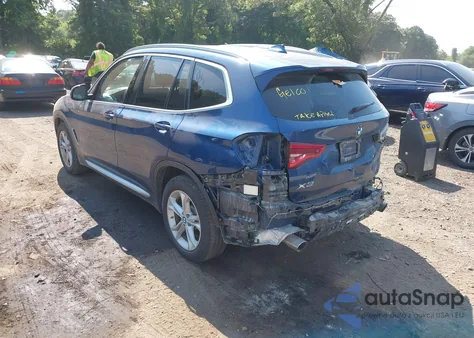 2020 BMW X3 xDrive30I из США, поврежденный, VIN 5UXTY5C00L9C01851